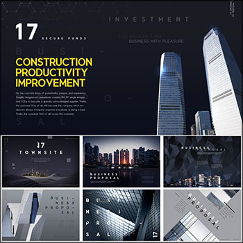 13款城市大数据城市科技横幅海报展板蚂蚁图库精选PSD分层素材