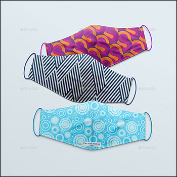 口罩样机模型蚂蚁图库精选PSD分层素材