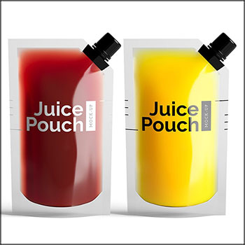 果汁袋果汁瓶包装样机模型蚂蚁图库精选PSD分层模板