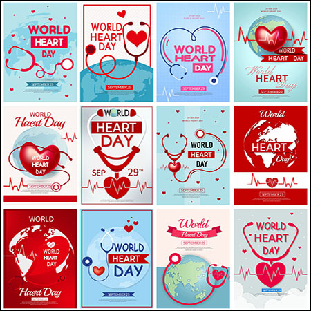 20款世界医生日护士节医院体检海报蚂蚁图库精选PSD分层模板