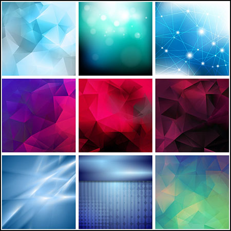 20套渐变抽象背景蚂蚁素材网矢量素材精选