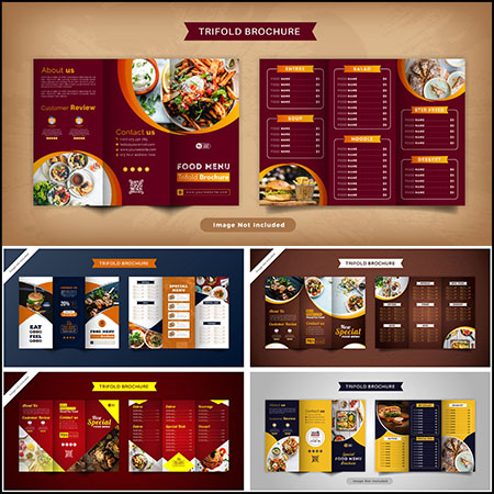 7套餐厅大排档酒店点菜单菜谱蚂蚁素材网矢量素材精选