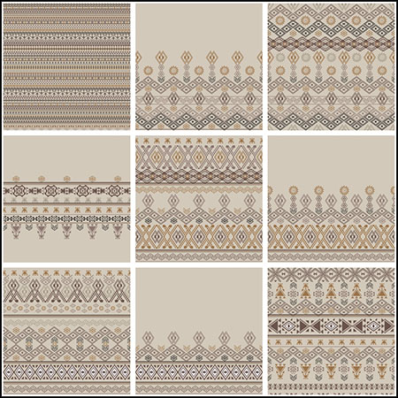 10款无缝纹理图案蚂蚁素材网矢量素材精选