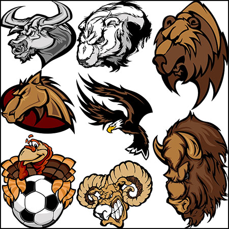 18款电子竞技LOGO标志蚂蚁素材网矢量图标精选17