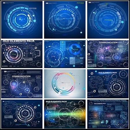 抽象互联网网络背景信息矢量图表