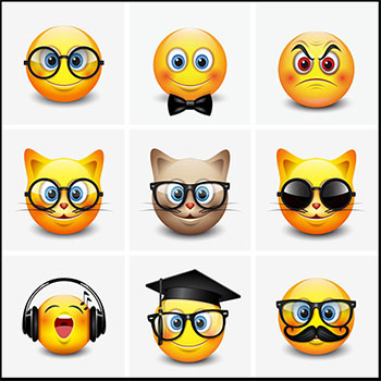 10款可爱的猫咪QQ微信表情素材