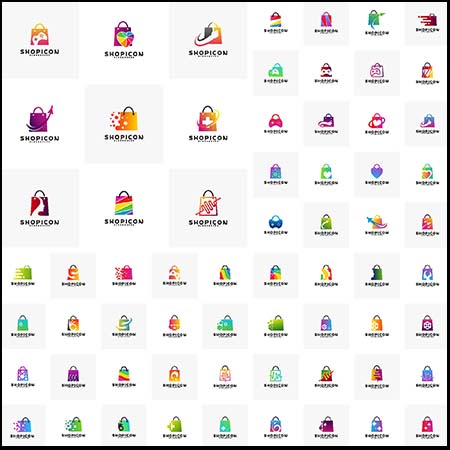 购物袋购物车电商蚂蚁素材网矢量图标精选