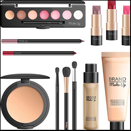 女性化妆品蚂蚁素材网矢量素材精选