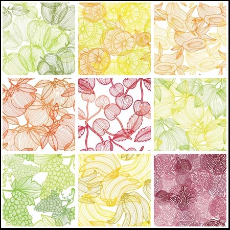 水果蚂蚁素材网矢量背景精选素材