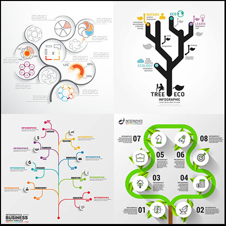 5款信息图表设计模板