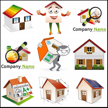 房屋建筑蚂蚁素材网矢量素材精选