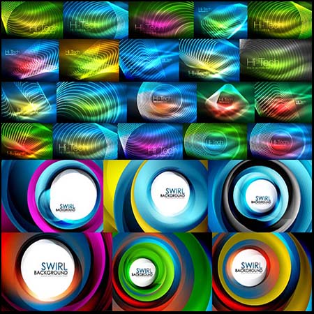 波纹音波高科技蚂蚁素材网矢量背景精选