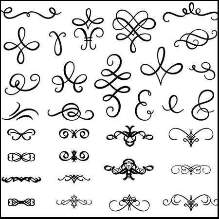 欧式花纹蚂蚁素材网矢量素材精选