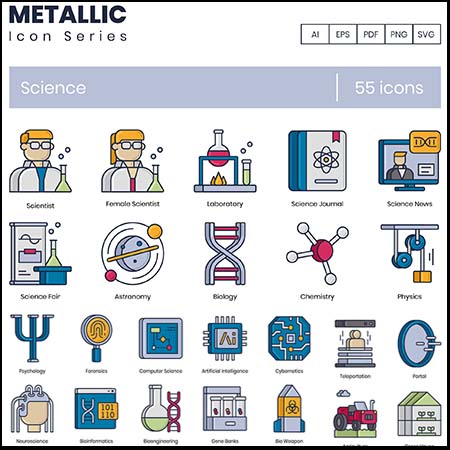 医学科学图标AI/PNG/SVG/EPS蚂蚁素材网矢量图标精选