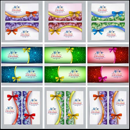 圣诞节横幅背景蚂蚁素材网矢量素材精选