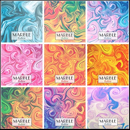 35款彩色抽象大理石纹理蚂蚁素材网矢量背景精选素材