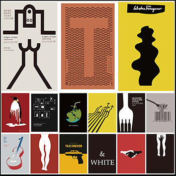 310款极简创意矢量海报