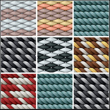 镶边羊毛图案复古装饰背景素材