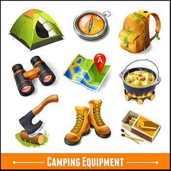 9款旅游渡假冒险蚂蚁素材网矢量插图精选素材