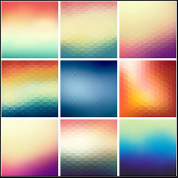 27款彩色渐变抽象背景蚂蚁素材网矢量素材精选