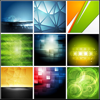 25款大数据地图版图多边形抽象背景蚂蚁素材网矢量素材精选