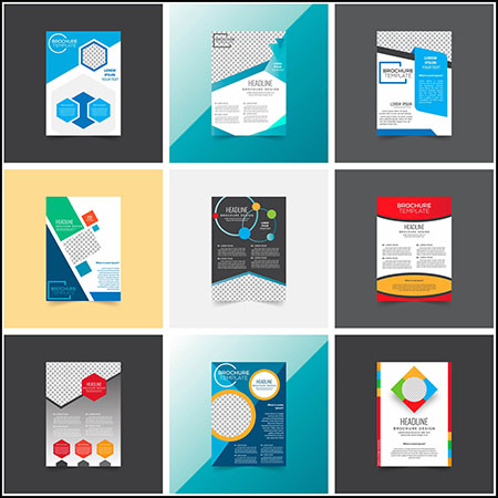 27款企业宣传单蚂蚁素材网矢量素材精选