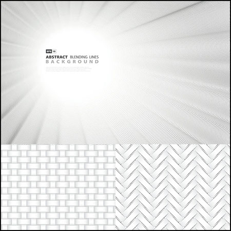 6款编织放射性抽象背景蚂蚁素材网矢量素材精选