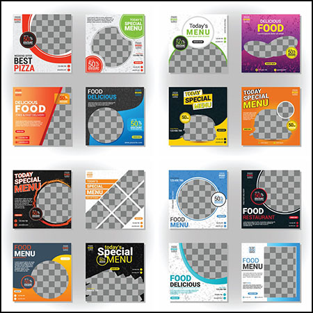 16款交互网站横幅广告模板蚂蚁素材网矢量素材精选